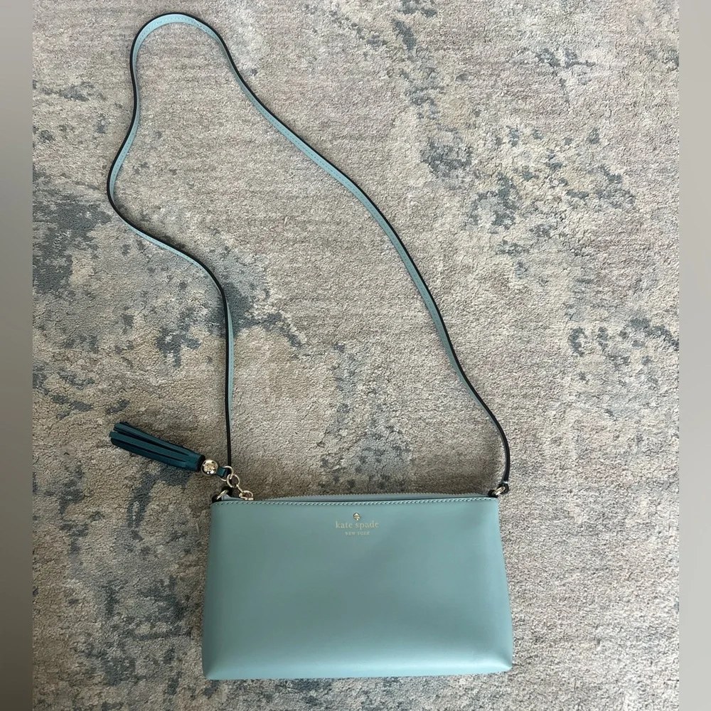Kate Spade mint green crossbody